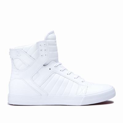 Férfi Supra SKYTOP Magasszárú Cipő HU679854 Fehér